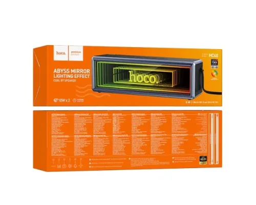 Акустична система HOCO HC40 Luz sports BT speaker Black mag-6942007666268152825
