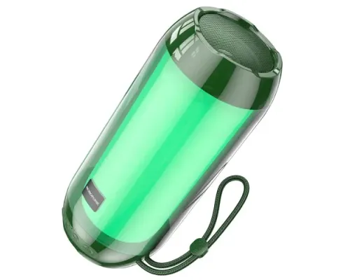 Акустична система BOROFONE BR25 Crazy sound colorful luminous темно зелена mag-6974443386554145032