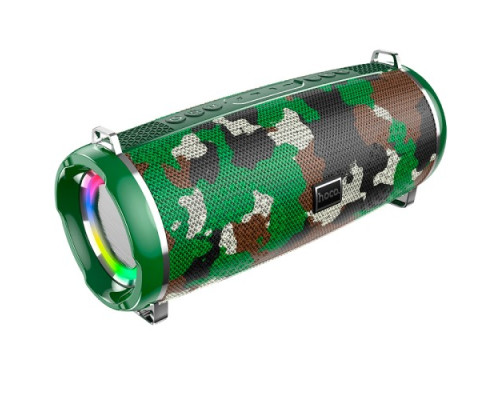 Акустична система HOCO HC2 Xpress sports wireless speaker Camouflage green mag-6931474738721141539