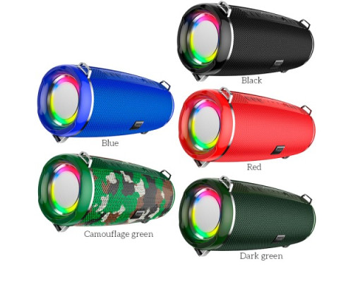 Акустична система HOCO HC2 Xpress sports wireless speaker Camouflage green mag-6931474738721141539