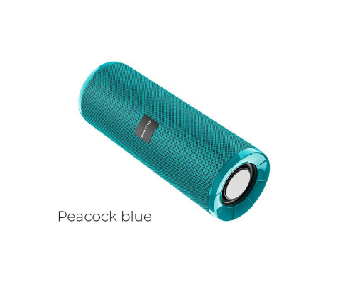 Портативна колонка BOROFONE BR1 Beyond sportive wireless speaker Peacock Blue