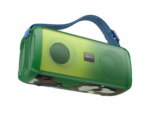 Портативна колонка BOROFONE BR26 Daring sports BT speaker Camouflage Green