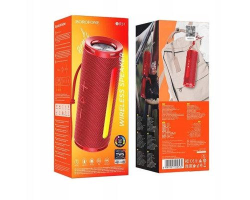 Портативна колонка BOROFONE BR31 Gamble sports BT speaker Red