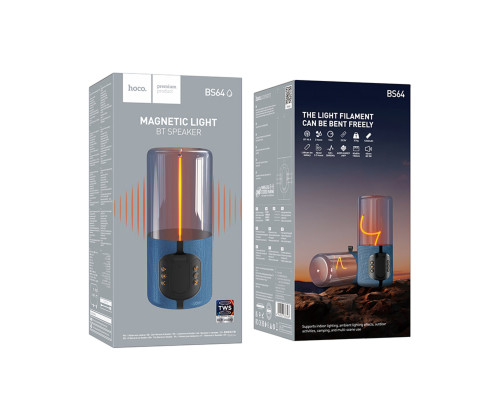 Портативна колонка HOCO BS64 Rocker BT speaker Blue (6942007636568)