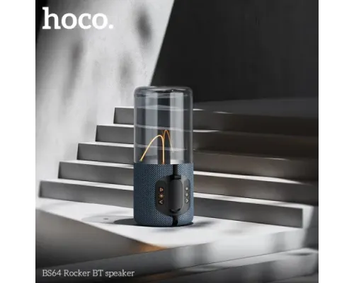 Акустична система HOCO BS64 Rocker BT speaker Blue mag-6942007636568144477