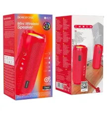 Акустична система BOROFONE BR21 sports червона mag-6974443383621145023