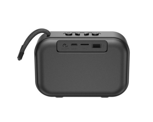 Акустична система XO F66 Illuminated Small Portable Speaker Чорна mag-6975837583313141118