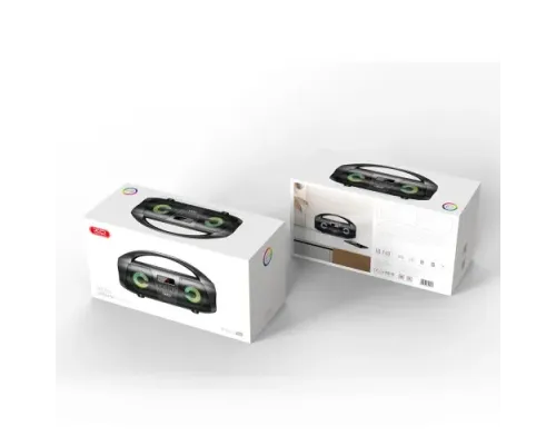 Акустична система XO F40 War Drum Portable Outdoor Bluetooth Speaker Чорна mag-6920680845897145541