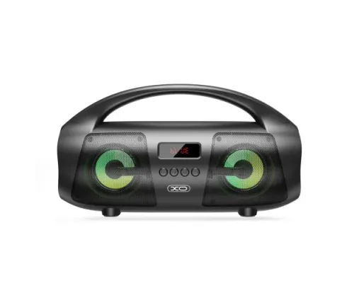Акустична система XO F40 War Drum Portable Outdoor Bluetooth Speaker Чорна mag-6920680845897145541