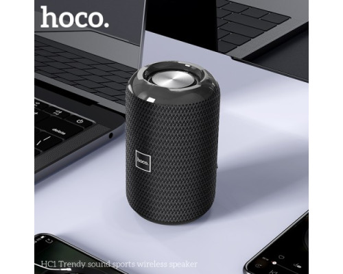 Акустична система HOCO HC1 Trendy sound sports wireless speaker Black mag-6931474740175141540