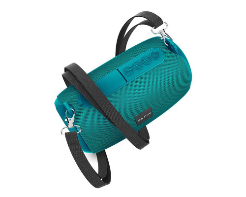 Портативна колонка BOROFONE BR4 Horizon sports wireless speaker Peacock Blue (6931474718259)