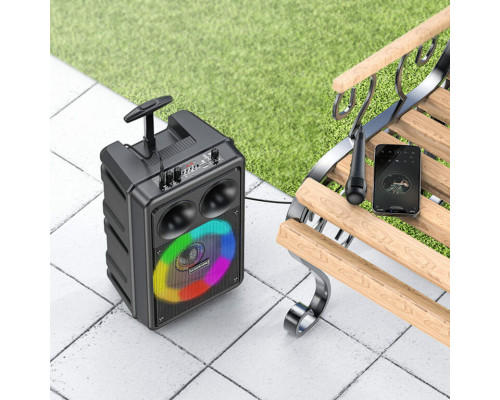 Портативна колонка BOROFONE BP9 Dancing outdoor BT speaker Black