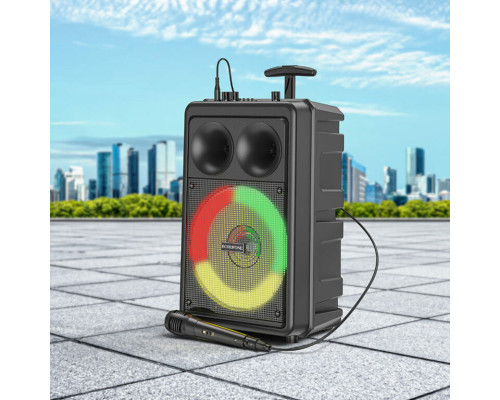 Портативна колонка BOROFONE BP9 Dancing outdoor BT speaker Black