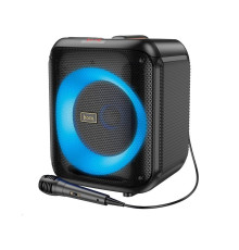 Портативна колонка HOCO HA1 Graceful outdoor BT speaker Black (6931474799951)