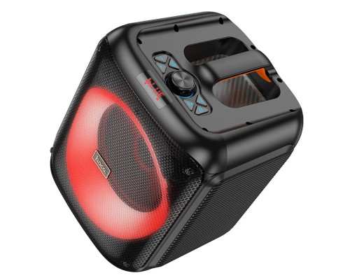 Портативна колонка HOCO HA1 Graceful outdoor BT speaker Black (6931474799951)