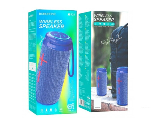 Портативна колонка BOROFONE BR24 Fashion sports BT speaker Blue