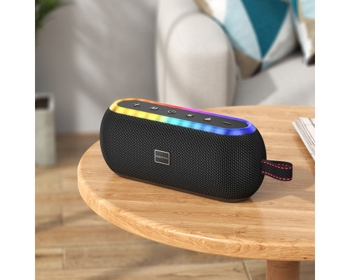 Портативна колонка BOROFONE BR46 Delight sports BT speaker Black (6941991117190)