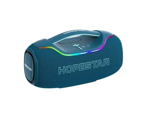 Колонка Bluetooth HOPESTAR A80 ULTRA with 1pc micrphone 650W Blue mag-2000001682326153910