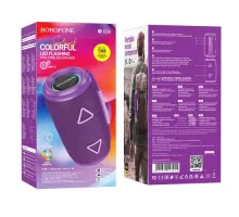 Акустична система BOROFONE BR38 Free-flowing sports BT speaker фiолетова mag-6941991108945145004