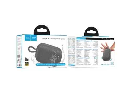 Акустична система HOCO HC46 Estrellato BT speaker Gray mag-6942007674034153807