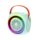 Акустична система XO F42 Dazzling RGB Bluetooth Karaoke Stereo with Microphone Синя mag-6920680847303140366