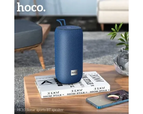 Акустична система HOCO HC10 Sonar sports BT speaker Black mag-6931474760302144413