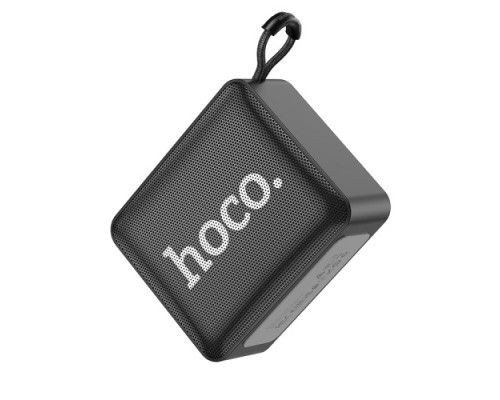 Акустична система HOCO BS51 Gold brick sports BT speaker Black mag-6931474780737141552