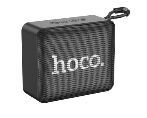 Акустична система HOCO BS51 Gold brick sports BT speaker Black mag-6931474780737141552