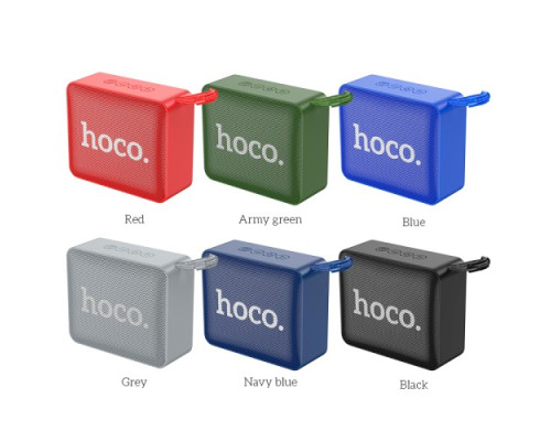 Акустична система HOCO BS51 Gold brick sports BT speaker Black mag-6931474780737141552