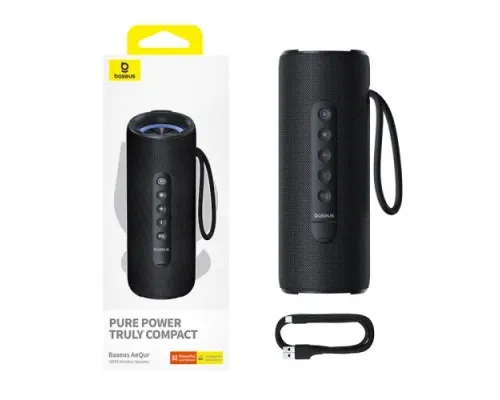 Колонка Baseus AeQur VO20 Portable Wireless Speaker Black A20067900117-00 mag-6932172653743145715