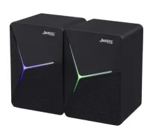 Комп ютерна колонка JEDEL S-553 LED USB+AUX 3W*2 Black mag-2000001656235152035