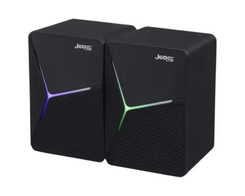 Комп ютерна колонка JEDEL S-553 LED USB+AUX 3W*2 Black mag-2000001656235152035
