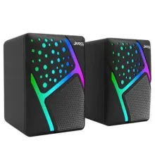 Комп ютерна колонка JEDEL S-527 LED USB+AUX 3W*2 Black mag-2000001656242152036