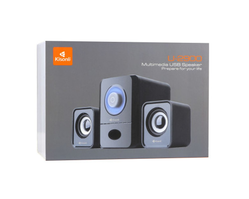Комп'ютерні колонки Kisonli U-2900 м`ята упаковка Колір Чорний 2020000381860 ma33817_3323130