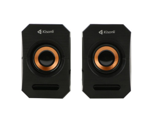 Комп'ютерні колонки Kisonli A-606 Колір Чорний 6970171740910