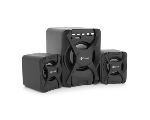 Комп'ютерні колонки Kisonli U-2500BT Колір Чорний 6970171740972