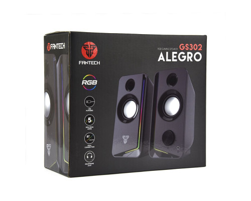 Комп'ютерні колонки Fantech GS302 Alegro Колір Чорний 6972661285147