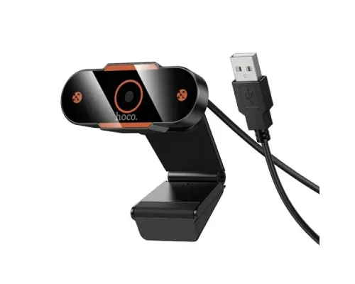Комп'ютерна камера HOCO D101 (720P) чорна mag-6942007672030152829