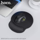Килимок для миши Hoco GM30 Polar Fox mouse pad with wrist support Чорний mag-6942007623339138126
