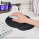 Килимок для миши Hoco GM30 Polar Fox mouse pad with wrist support Чорний mag-6942007623339138126