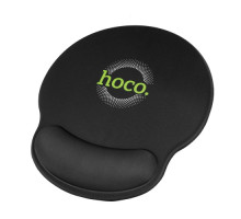 Килимок для миши Hoco GM30 Polar Fox mouse pad with wrist support Чорний mag-6942007623339138126