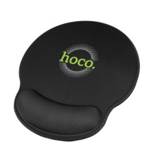 Килимок для миши Hoco GM30 Polar Fox mouse pad with wrist support Чорний mag-6942007623339138126
