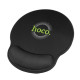 Килимок для миши Hoco GM30 Polar Fox mouse pad with wrist support Чорний mag-6942007623339138126