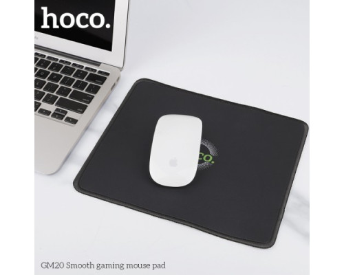 Килимок для миши Hoco GM20 Smooth gaming mouse pad Чорний mag-6931474784506138635