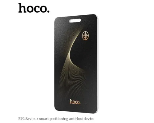 Брелок-антівтрата Hoco E92 Saviour smart positioning anti-lost device Black mag-6942007640107144050