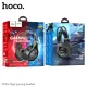 Навушники HOCO W106 Tiger gaming headset Black mag-6931474789297151100