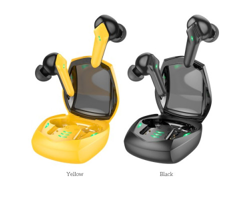 Навушники ігрові бездротові TWS HOCO EW28 Magic true wireless BT gaming headset Black mag-6931474785046140070