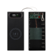 Корпус до Power Bank L16 18650 з дисплеєм та бездротовою зарядкою 22.5W black PLS-00-00130501