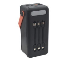 Корпус до Power Bank S21 18650 з ліхтарем 22.5W black PLS-00-00155813