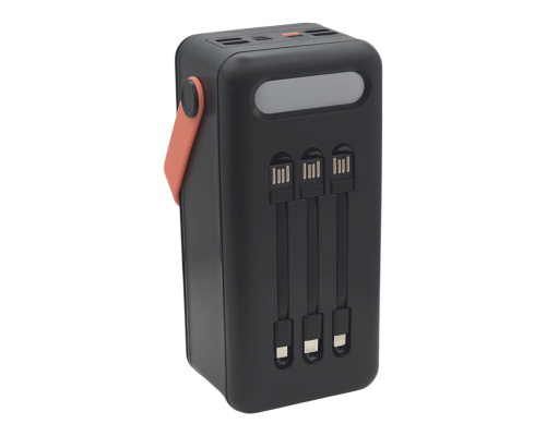 Корпус до Power Bank S21 18650 з ліхтарем 22.5W black PLS-00-00155813